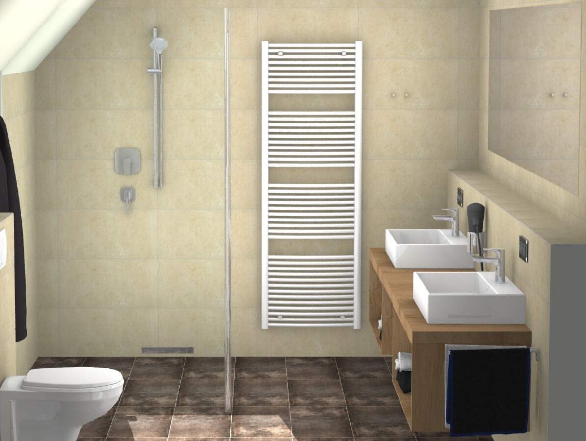 Suite Bad 20 Ansicht Dusche